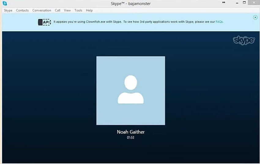 Clownfish Voice Changer for Skype