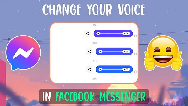 Voice Changer for Facebook Messenger